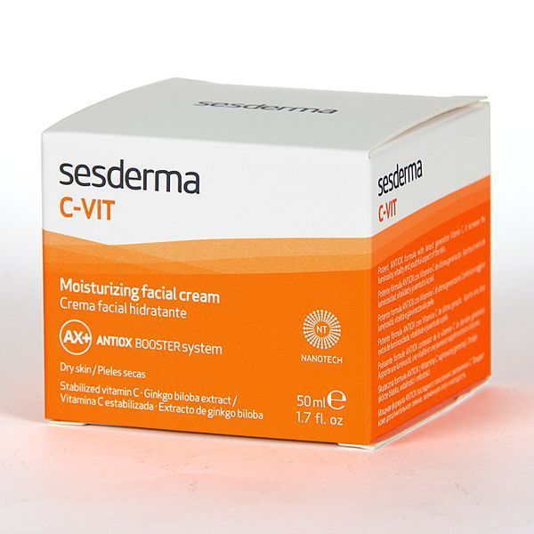 Sesderma C-Vit Moisturizing Face Cream крем для обличчя з вітаміном C зволожувальний 50 мл SP001353 фото