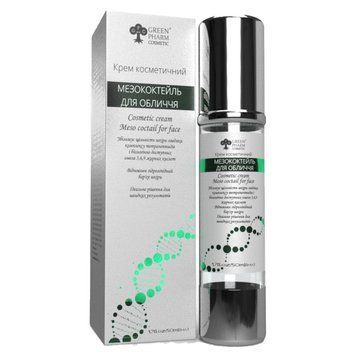 Green Pharm Cosmetic Cream Meso Coctail For Face крем-мезококтейль з тетрапептидами для обличчя 50 мл SP001764 фото