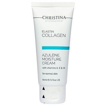 Christina Elastin Collagen Azulene Moisture Cream крем для інтенсивного зволоження нормальної шкіри 60 мл SP001071 фото